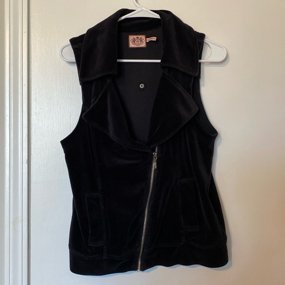 Juicy Couture Velvet Vest medium